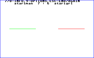 Unknown Title atari screenshot